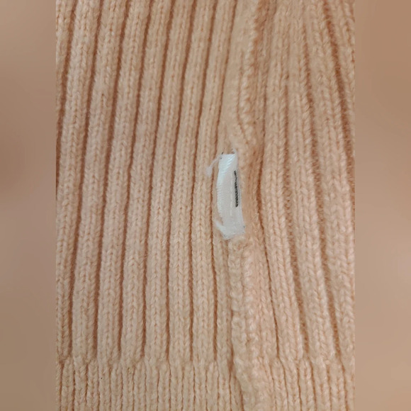 Zara Pink Cardigan With Faux‎ Fur, Size S - Picture 5 of 5